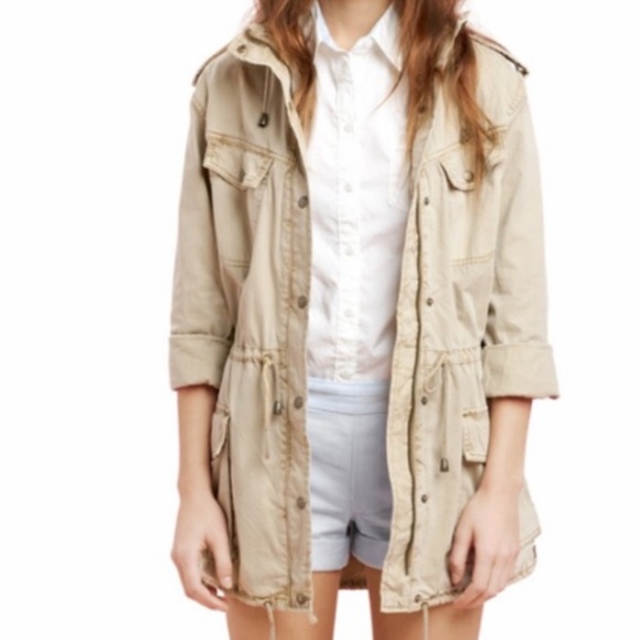 TALULA UTILITY JACKET- Color Khaki Size: XXS - Picture 1 of 5